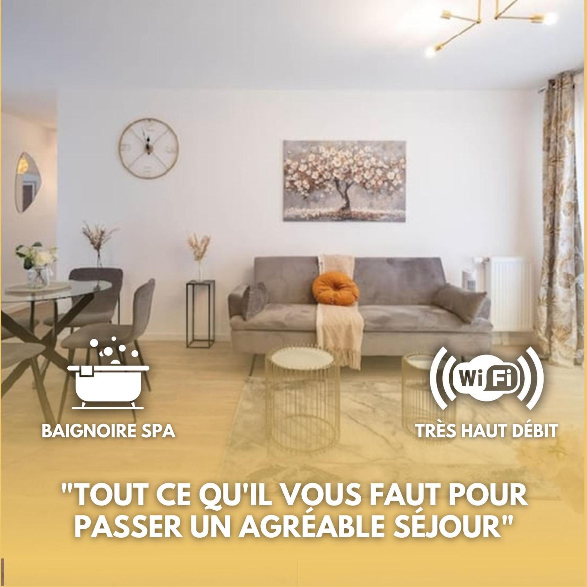 Sejour Unique A Pierrefitte Apartment Bagian luar foto